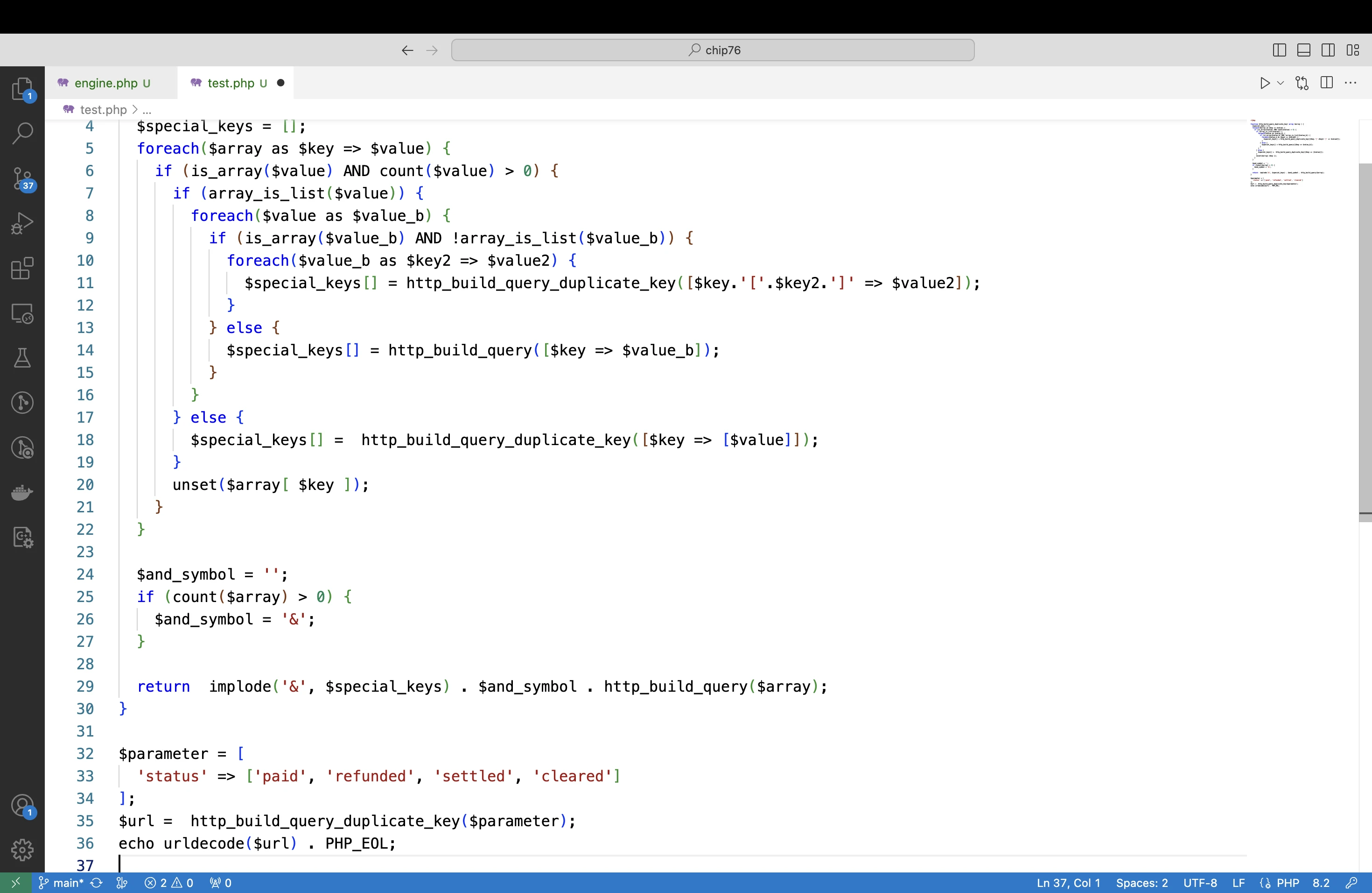 PHP Send Duplicate Key in POST data